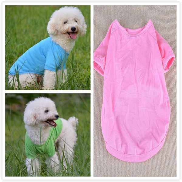 

dog apparel f09 pet shirt summer clothes for dogs cute clothing puppy