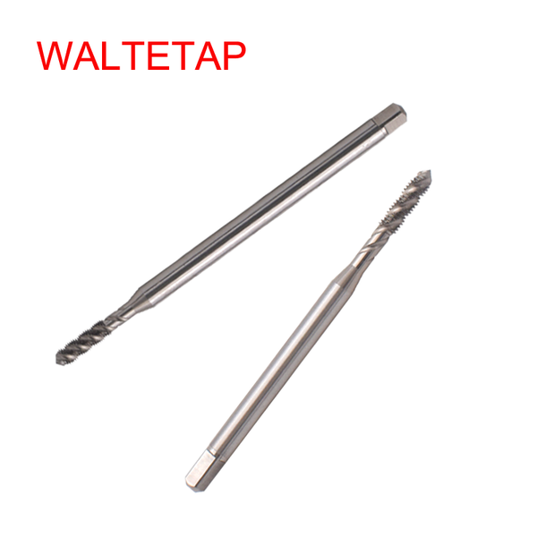 

hand tools waltetap hsse long shank 100mm fine thread spiral fluted tap unf 10-32 1/4-28 5/16-24 3/8-24 machine screw taps