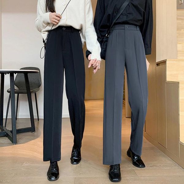 

women's pants & capris real s 2021 autumn and winter suit pants., Black;white
