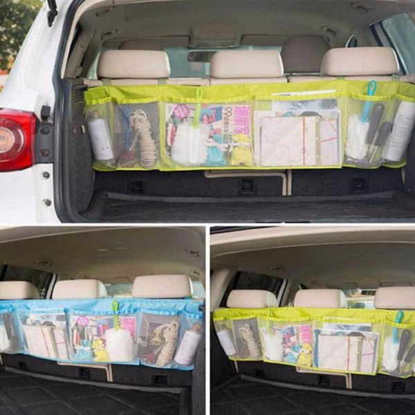 

duffel bags 1pcs removable car trunk interior storage bag case mesh multipurpose and foldable five pocket seat
