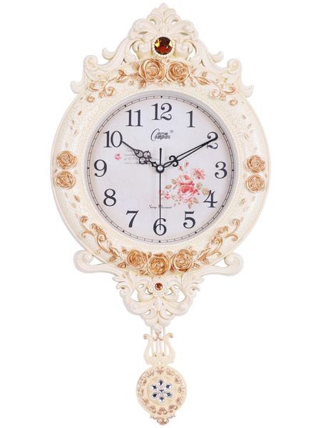 

wall clocks large clock living room vintage swing luxury silent chic watch