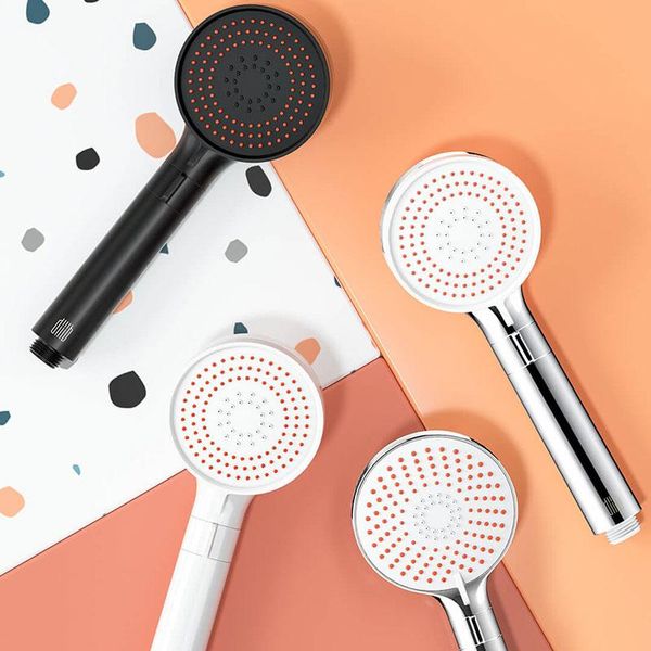 

smart home control diiib dabai adjustable flow pressurized shower head liquid silicone abs high pressure bathroom accessories 3 splash mode