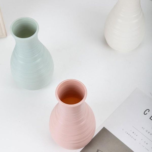 

vases modern flower vase home arrangement living room origami plastic nordic style wedding decorations unbreakable baske