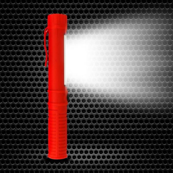 

pocket pen light inspection work with clip pvc anti-skip 250lm durable flashlights torches