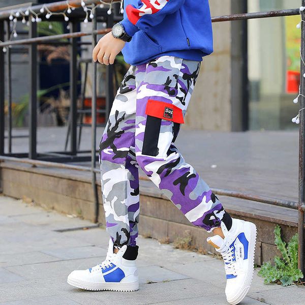 

men's pants loose long cargo pants of baggy men fancy booty bottoms wear hip hop pant pocket j9r8, Black