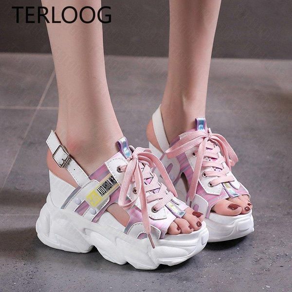

sandals women 2021 heels fashion shoes woman platform design wedge heel with open toe pumps dress, Black