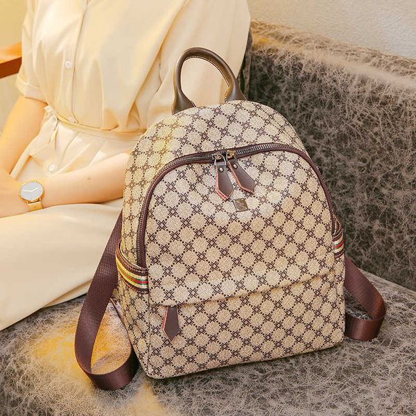 

luxury handbags 2021 korean fashion versatile women's backpack travel leisure large capacity trendy brand