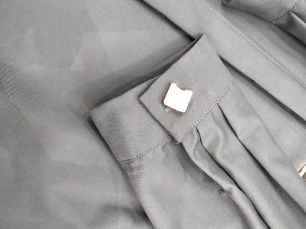 

long-sleeved work dresses for 2021 autumn season, White;black
