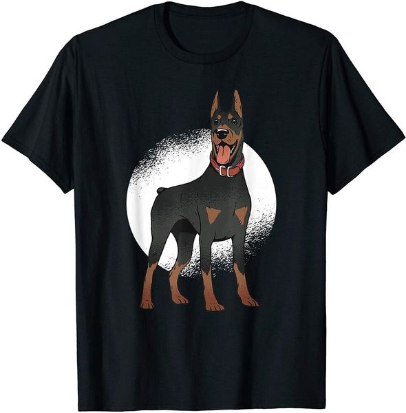 

doberman dog t-shirt gift for dobie lover, doberman mom size m-5xl, White;black