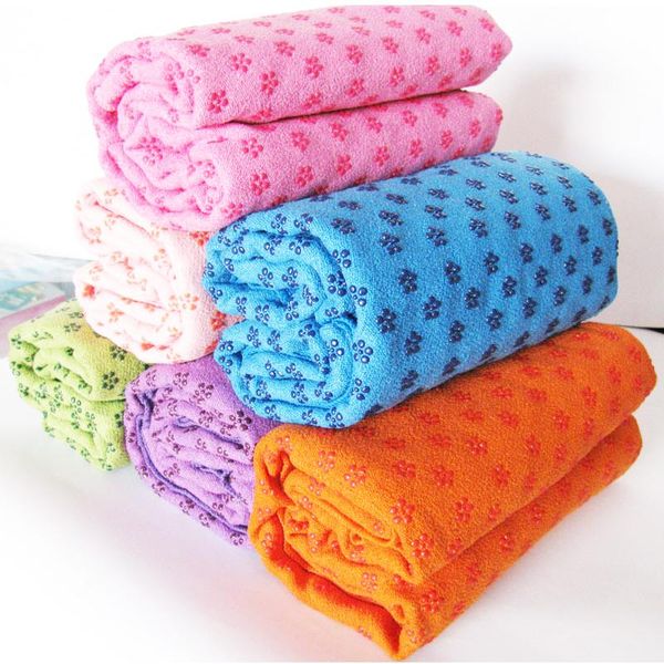 

yoga mats cotton mat non-slip towel cover rug plum dot resin blanket for sports fitness exercise pilates gym