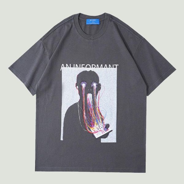 

men's t-shirts hip hop streetwear oversized mens graphic letter printing tees harajuku cotton loose short sleeve 2021 summer, White;black