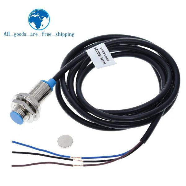 

smart home control tzt njk-5002c hall effect sensor proximity switch npn 3-wires normally open + magne for arduino