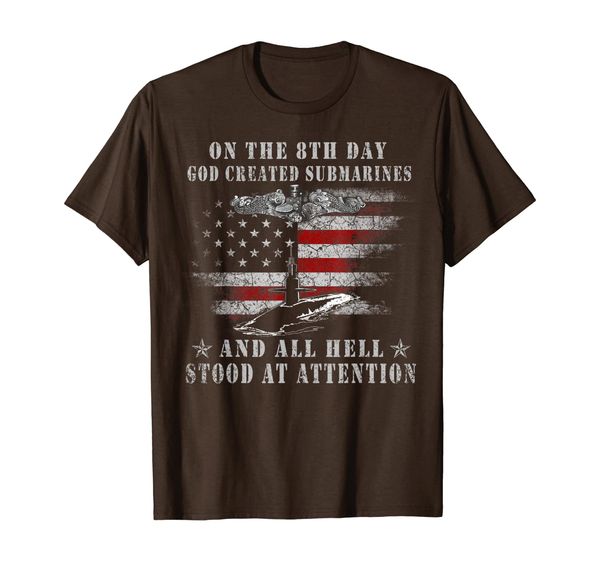 

Submarine Shirt - God Created Submarines T shirt Gift, Mainly pictures