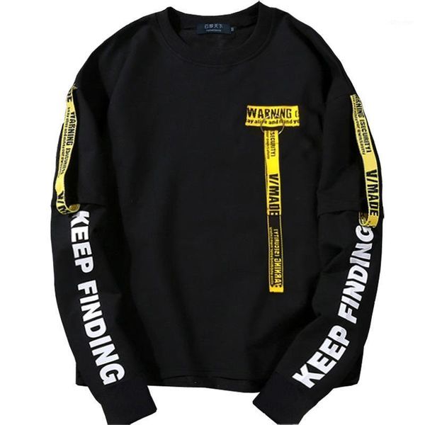 

men's & plus size 6xl 7xl 8xl 9xl hoodies men sweatshirts big oversize pullover loose hoodie hiphop pullovers punk1 pd5z, Black