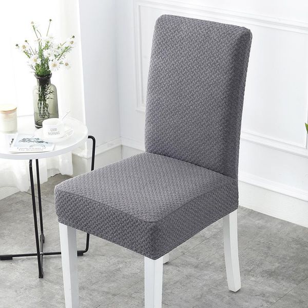 

super thick cotton spandex dining chair cover stretch universal high back covers machine washable with