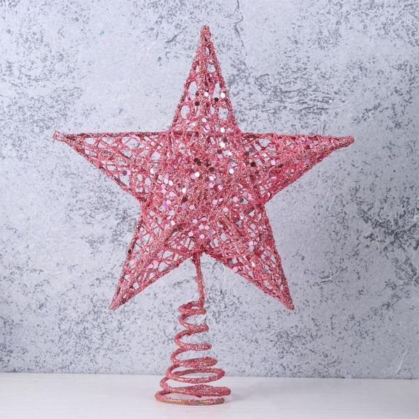 

christmas decorations 20cm tree iron star er glittering decoration ornaments )