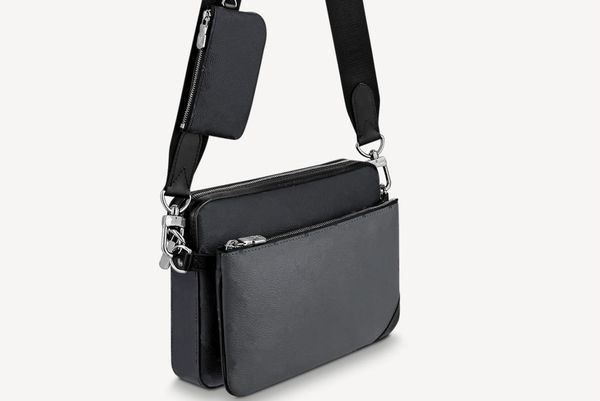 

luxurys designers bags l 69new honeysuckle men's three-piece satchel 433 messenger small postman bag for slanting suitable the fashiona