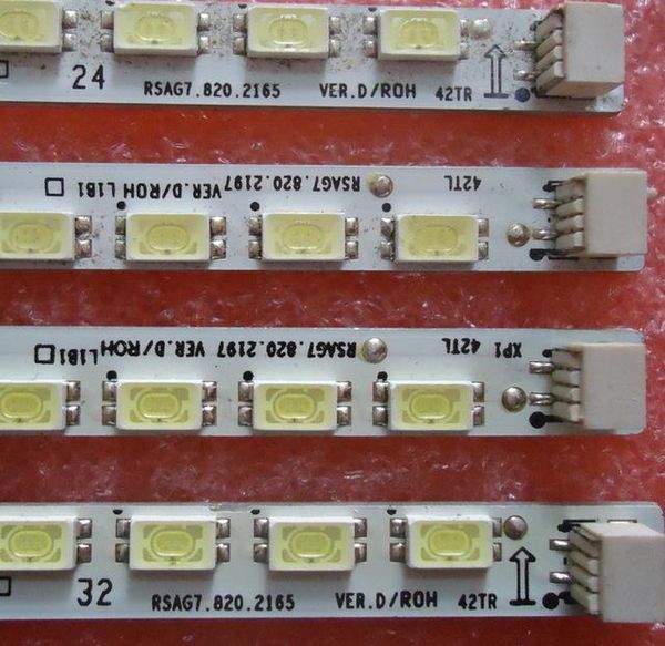 

effects for hisense 42k01p article lamp rsag7.820.4243 rsag7.820.4241 screen he420cf-e01 1piece=62led 475mm