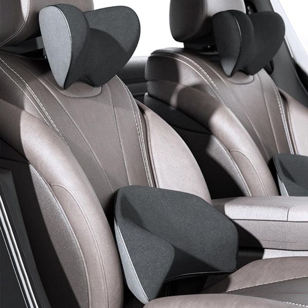 

seat cushions cotton memory foam neck pillow headrest rest cervical spine for car office chair backrest cushion relieve soreness