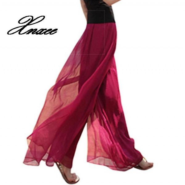 

women's pants & capris wide leg bell bottom trousers large femme women, Black;white