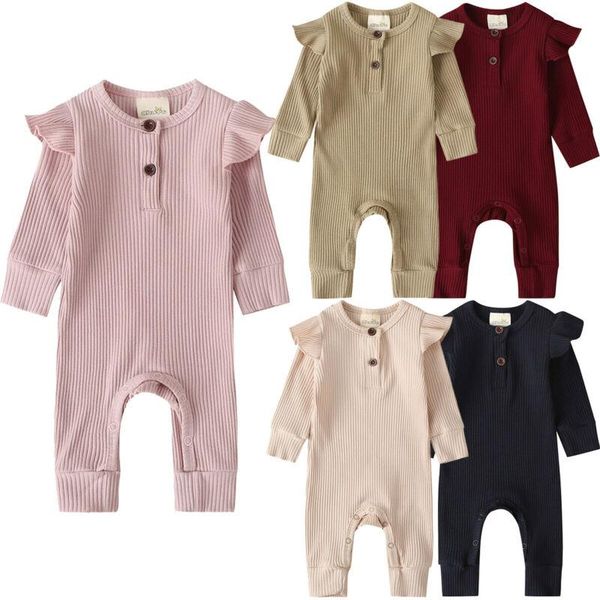 

jumpsuits born baby girl boy winter clothes knitted romper jumpsuit infant outfits, Blue