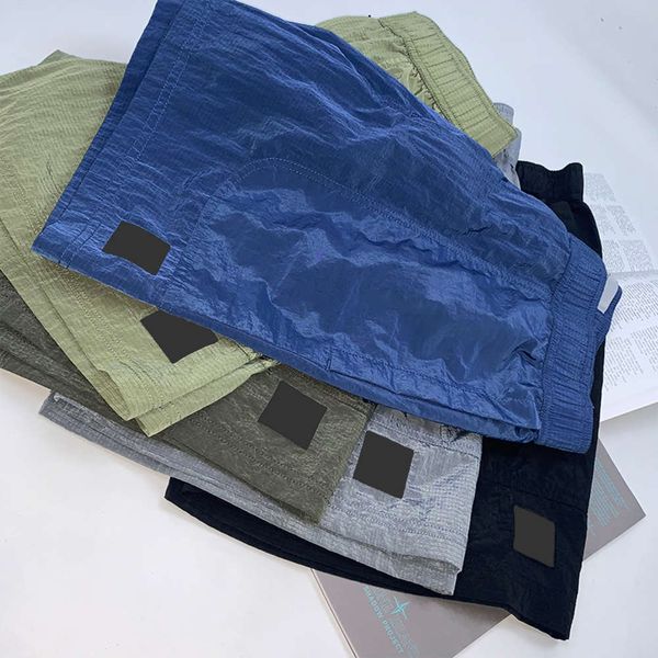 

2021 opstoney beach pants konng gonng brand summer shorts men's fashion running loose quick dry washing process of pure cotton fabric, White;black