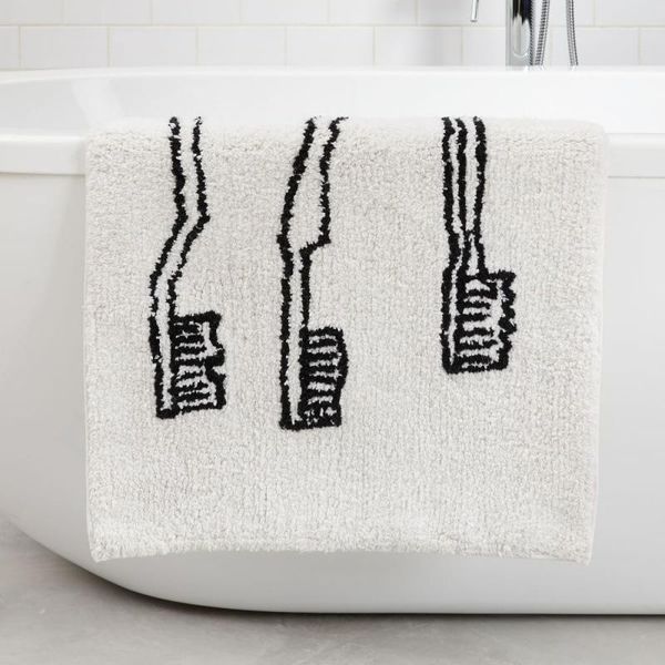 

bath mats creative funny bathroom rugs bedroom living room carpet non-slip absorbent entrance door mat custom pattern home soft