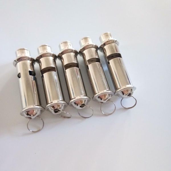 

other bird supplies wholesale 5 pc/lot pet training whistle sports metal life coach referee special