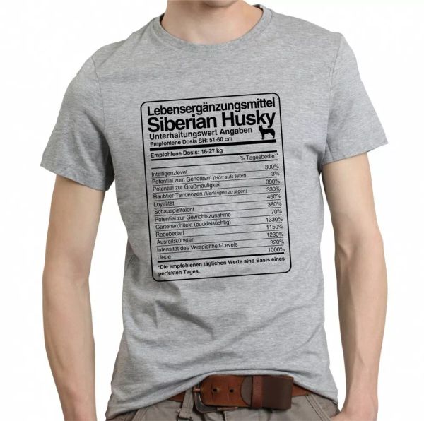 

t-shirt dose siberian husky life supplements by siviwonder, White;black