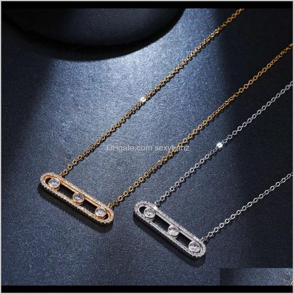 

necklaces & pendants drop delivery 2021 pendant fashion personality jewelry necklace female korean version simple student forest department, Silver