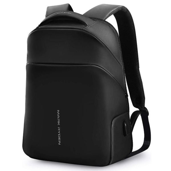 

backpack waterproof business lapbackpack, school rucksack gifts for men and women, fits 15.6 inch lapblack