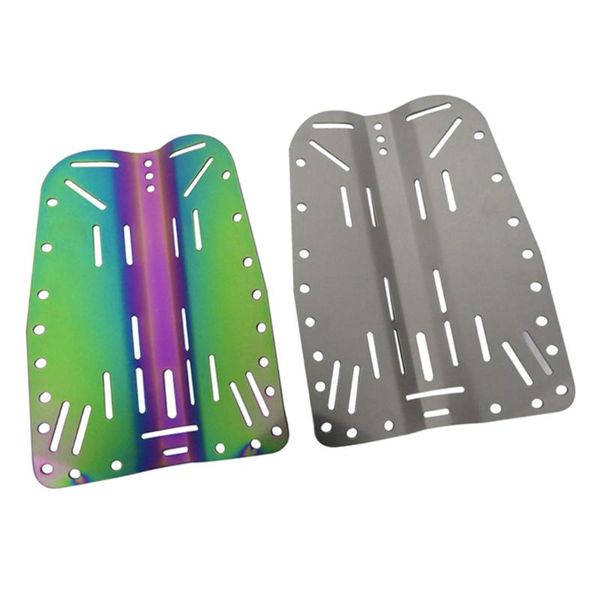 

pool & accessories titanium alloy diving backplate lightweight dive back plate bcd attachment