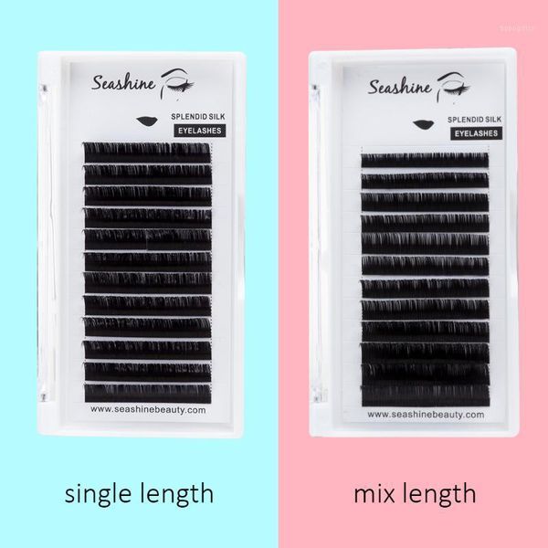 

seashine natural long hand made individual lashes volume eyelashes extension factory mink for 1