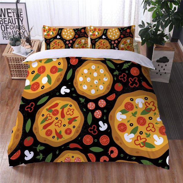 

bedding sets hamburger duvet cover set retro hand drawn style burger and ingredients gourmet delicious fast for kids