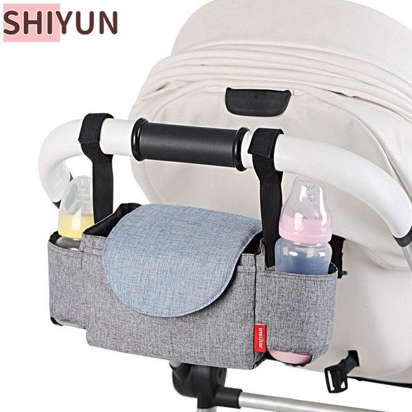 

diaper bags shiyun bag travel troller hanging baby nappy organizer mom wet dry carriage pram buggy cart bottle storage sx12