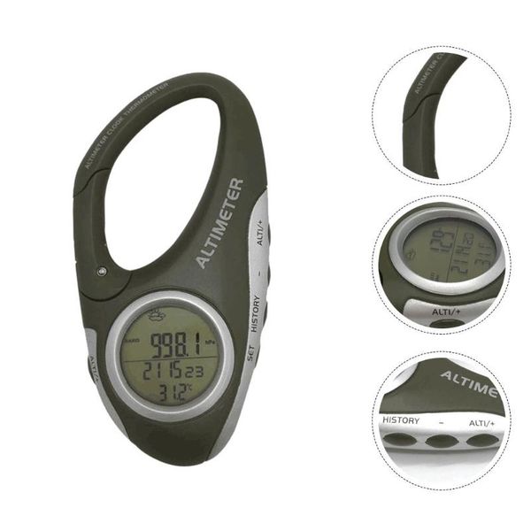 

outdoor gadgets portable carabiner barometer handheld altimeter mountain climbing