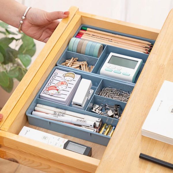 

storage boxes & bins organizer drawer box trays home office kitchen cutlery closet desk tray accessories