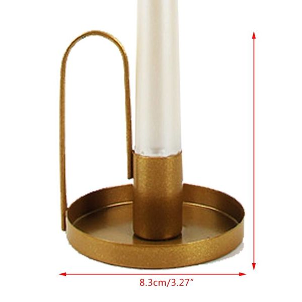 

candle holders 50lf nordic style wrought iron holder candlestick candlelight dinner table wedding party decor