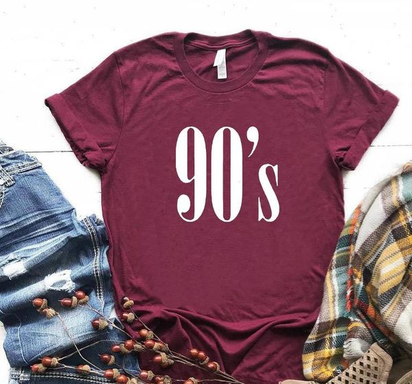 

women t shirt 90s letters print short sleeve o neck loose causal tee, White