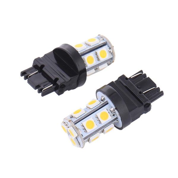

2021 2pcs 3157 backup light 6.5w 5050 13smd samsung led reverse light white