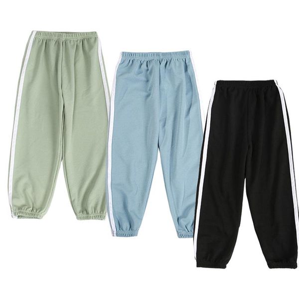 

3pcs children dot trousers baby boy pants sports clothes long infant legging, Blue