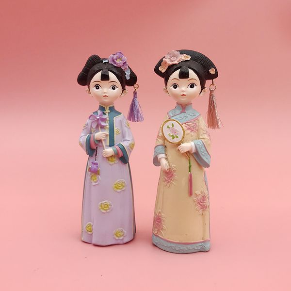 

souvenir court style gewa girl heart gift resin crafts