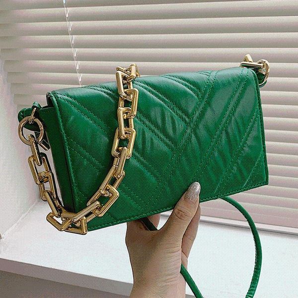 

evening bags women handbags chains 2021 soft leather shoulder bag female flap sac luxury crossbody messenger