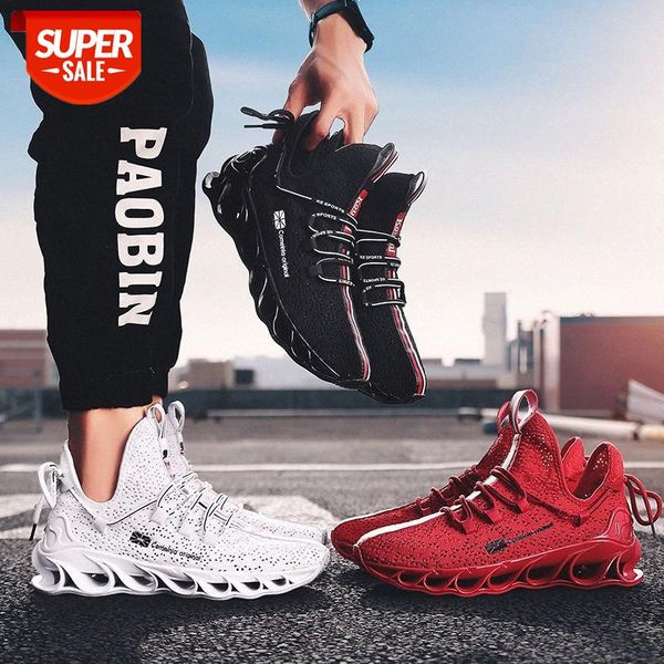 

men's flying woven sneakers breathable casual #5a6g