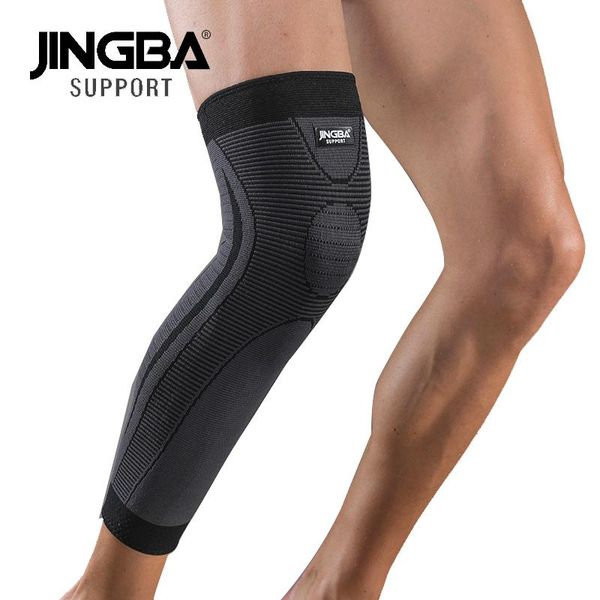 

elbow & knee pads jingba support lengthen warmth pad outdoor basketball nylon elastic compression brace protector rodillera, Black;gray