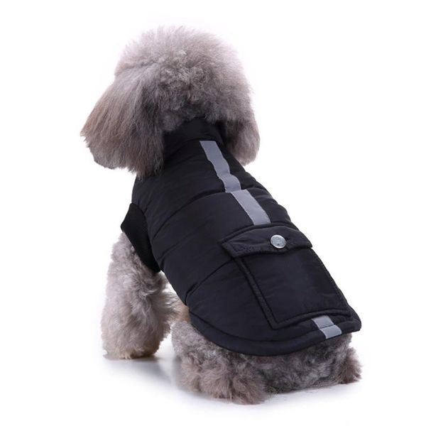 

dog apparel warm winter cotton clothes for coat wadded jacket clothing pet supplies small medium dogs accessories