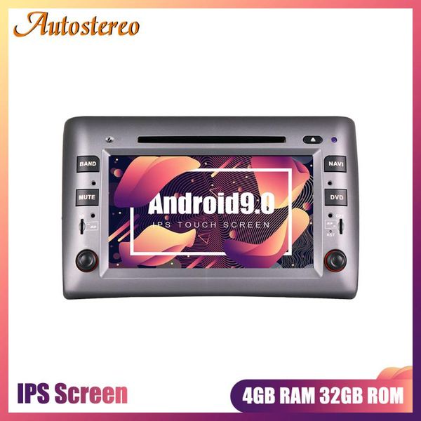 

player android 9 car dvd gps navigation for stilo 2002-2010 radio stereo multimedia tape recorder headunit