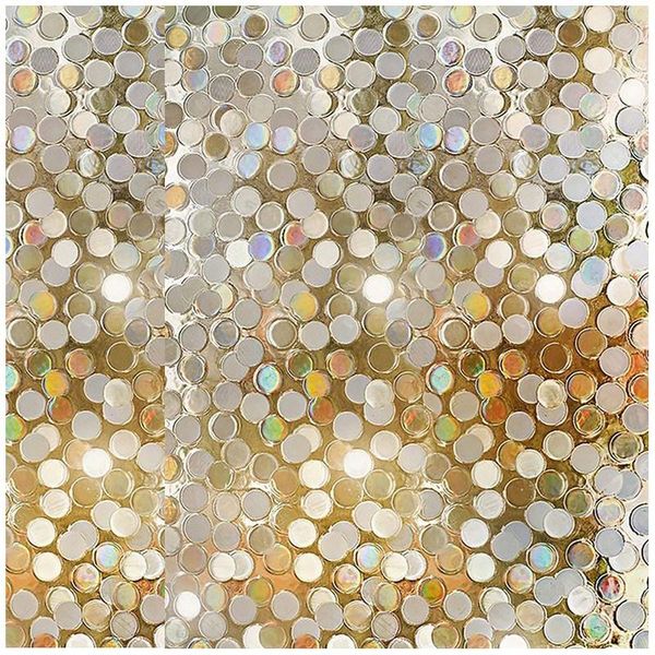 

window stickers 3d decorative glass film rainbow effect removable self adhesive sticker static cling