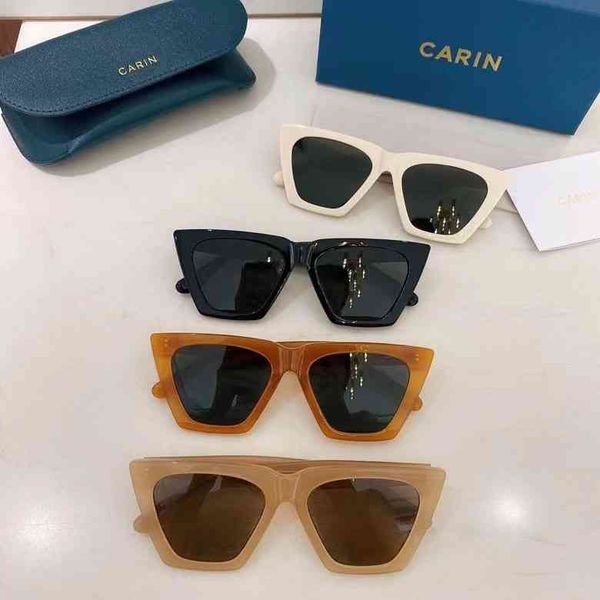 

carlin carin sunglasses large box personalized avant-garde, White;black