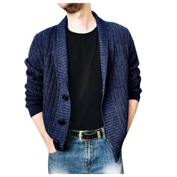 

men's sweaters sweater selling product in 2021 clothing lapel long-sleeved cardigan single-breasted solid color jacket, White;black